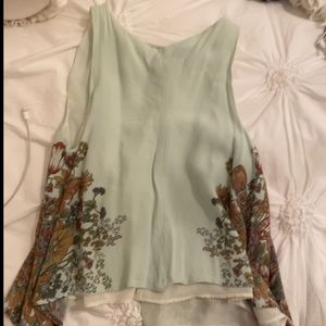 zara flower blouse!